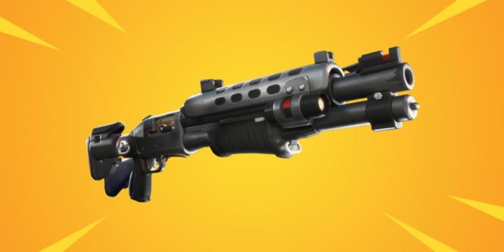 Gold Tactical Shotgun in Fortnite